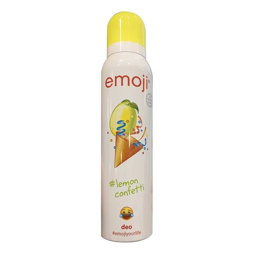 Emoji Lemon Confetti, Deo Spray (Dezodorant w sprayu)
