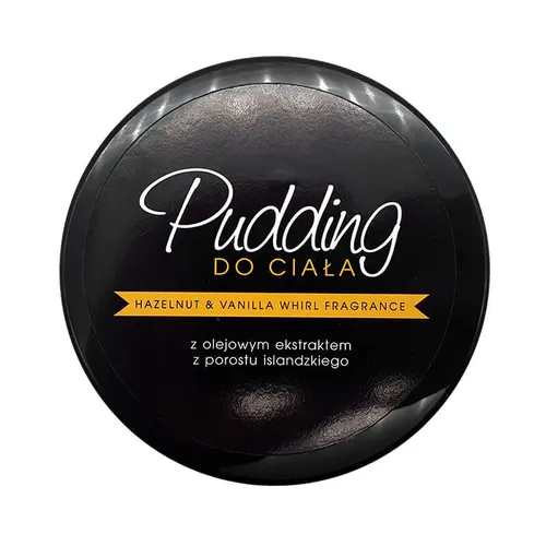 FitComfort Pudding do ciała z olejowym ekstraktem z porostu islandzkiego `Hazelbut & Vanilla Whirl Fragrance`