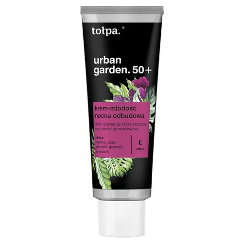 Tołpa Urban Garden 50+, Krem na noc `Nocna odbudowa`