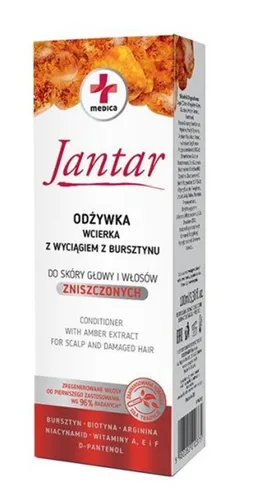 Jantar Medica Odżywka-wcierka do włosów zniszczonych z wyciągiem z bursztynu - 2