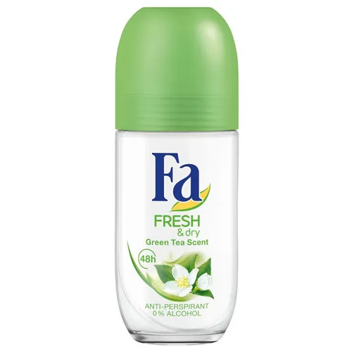 Fa Fresh & Dry, Green Tea, Roll - On (Dezodorant w kulce) - 2