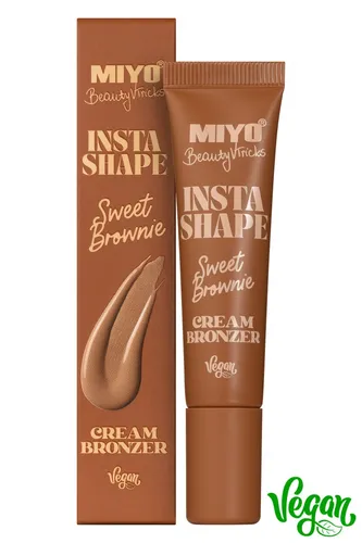 MIYO Miyo x BeautyvTricks, Insta Shape Wet Contouring Collection, Sweet Brownie Cream Bronzer (Kremowy bronzer) - 2