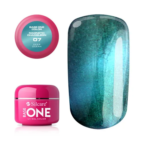 Silcare Base One, UV Gel Magnetic Chameleon (Żel budujący) - 2