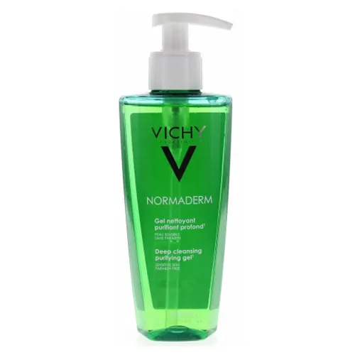 Vichy Normaderm, Gel Nettoyant Purifiant Profond (Żel głęboko oczyszczający do skóry z niedoskonałościami (nowa wersja)) - 2