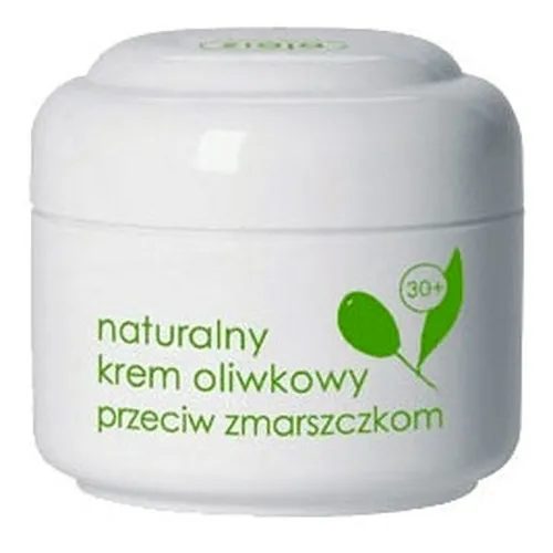 Ziaja Oliwkowa, Naturalny krem oliwkowy przeciw zmarszczkom 30+ (stara wersja)