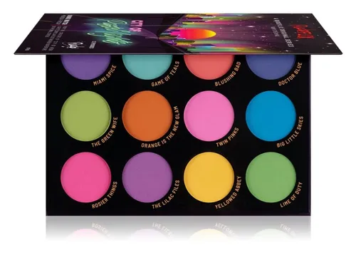 Rude Cosmetics City of Pastel Lights Eyeshadow Palette (Paleta cieni do powiek)