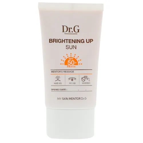 Dr. G Brightening Up Sun SPF 50 + PA +++ (Tonujący krem zapewniający wysoką ochronę przeciwsłoneczną)