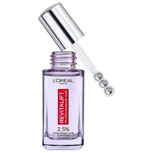L'Oreal Paris Revitalift Filler, Serum pod oczy z 2,5% [kwas hialuronowy + kofeina] - 3