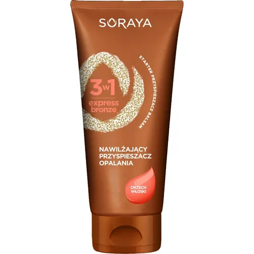 Soraya Express Bronze, Nawilżający przyspieszacz opalania 3 w 1
