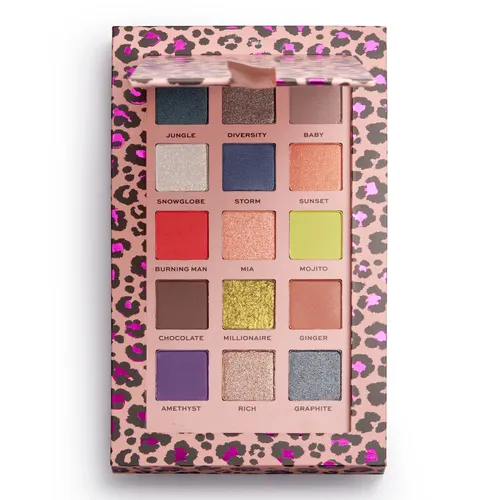 Revolution Pro Revolution Pro x Nath, Let's Go Wild Eyeshadow Palette (Paleta cieni do powiek) - 1
