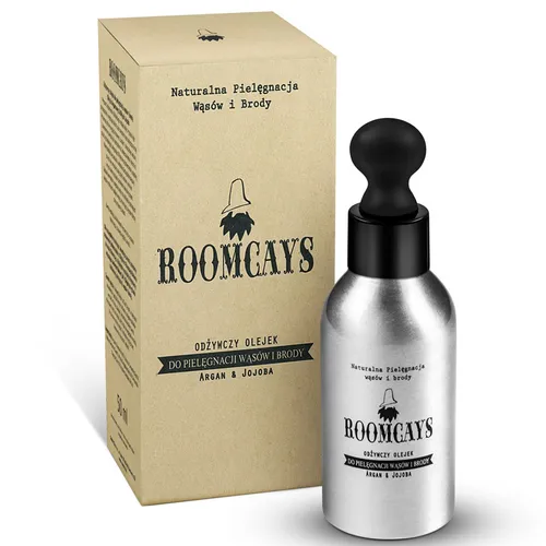 Roomcays Odżywczy olejek do pielęgnacji wąsów i brody - 1