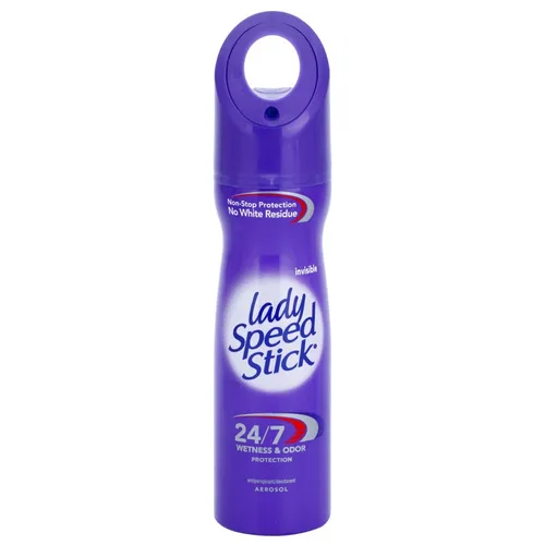 Lady Speed Stick 24/7 Invisible, Deodorant Spray