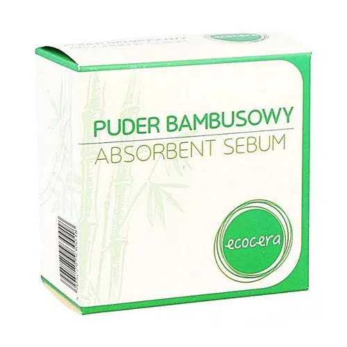 Ecocera Matujący transparentny puder bambusowy