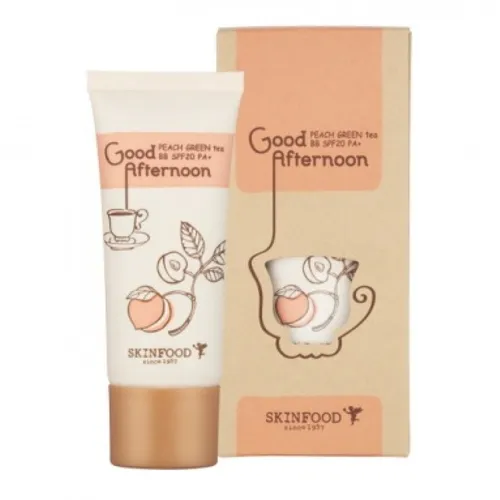 SkinFood Good Afternoon Peach Green Tea BB Cream SPF20 (Krem BB matujący)