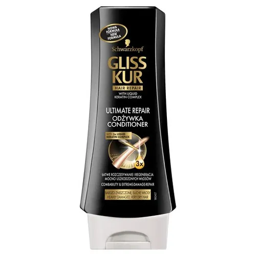 Schwarzkopf Gliss Ultimate Repair, Odżywka do włosów bardzo zniszczonych - 2