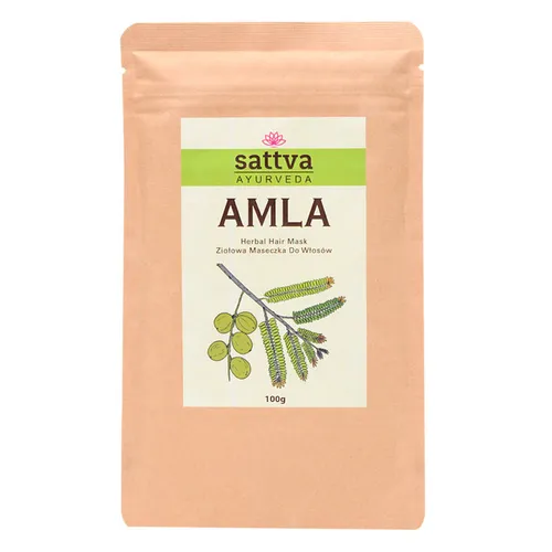 Sattva Ayurveda Ziołowa maska do włosów `Amla`