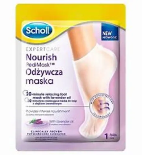 Scholl Expert Care Nourish Pedi Mask (Odżywcza maska -skarpetki do stóp)