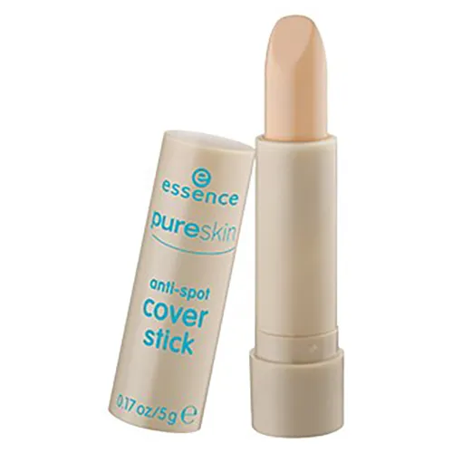 Essence Pure Skin, Anti - Spot Cover Stick (Korektor antybakteryjny w sztyfcie)