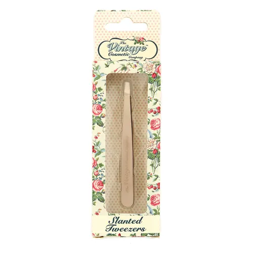 The Vintage Cosmetic Company Slanted Tweezers (Pęseta skośna)