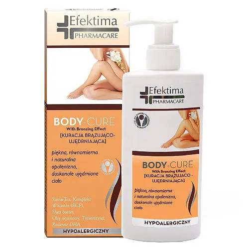 Efektima Body - Cure With Bronzing Effect, Kuracja brązująco - ujędrniająca