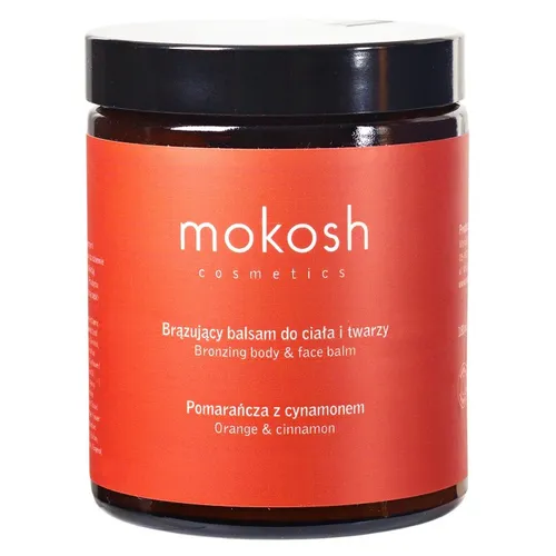 Mokosh Cosmetics Pomarańcza z cynamonem, Brązujący balsam do ciała i twarzy