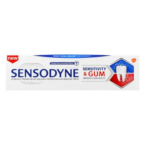 Sensodyne Nadwrażliwość & Dziąsła, Pasta łagodząca nadwrażliwość i wzmacniająca stan zdrowia dziąseł - 2