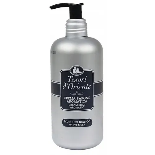 Tesori d'Oriente Muschio Bianco, Crema Sapone Aromatica (Mydło w płynie `Białe piżmo`)