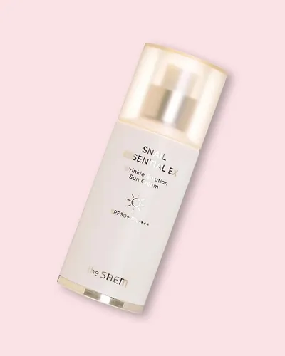 The Saem Snail Essential Ex, Wrinkle Solution Sun Cream SPF50+ (Krem przeciwsłoneczny z filtrem UV)