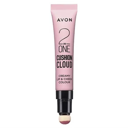 Avon 2 in One Cushion Cloud Creamy Lip & Cheek Colour (2 w 1 szminka i róż)
