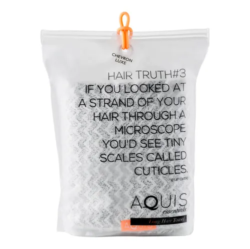 AQUIS Lisse Luxe Long Hair Towel (Ręcznik do suszenia włosów długich) - 1