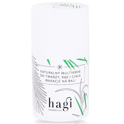Hagi Naturalny multikrem do twarzy, rąk i ciała `Wakacje na Bali`