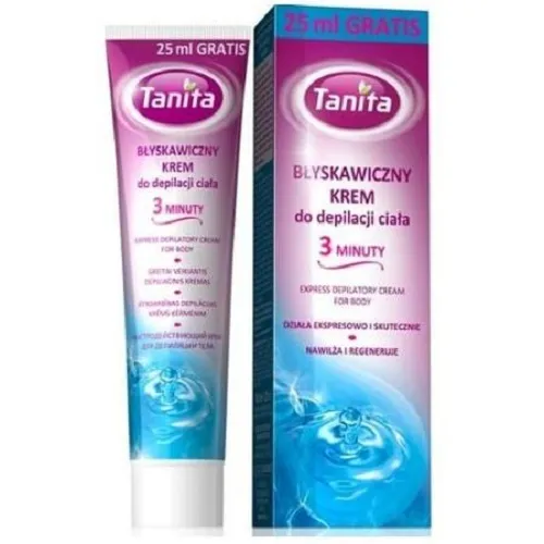 Tanita Błyskawiczny krem do depilacji ciała - 2