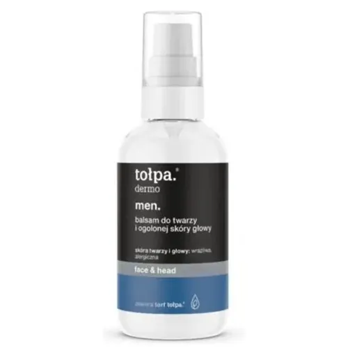 Tołpa Dermo Men, Face & Head, Balsam do twarzy i ogolonej skóry głowy