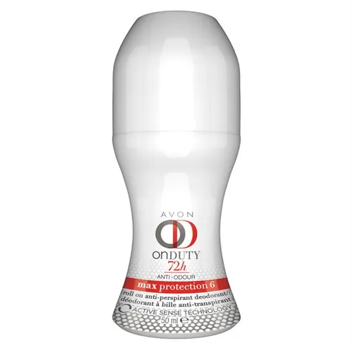 Avon On Duty Women, Max Protection 72h Anti- Perspirant Roll- On (Dezodorant antyperspiracyjny w kulce dla niej `Max ochrona`) - 2
