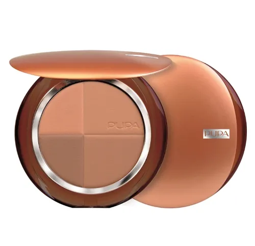PUPA 4Sun Terra Compatta Abbronzante Multi Effetto [4Sun Bronzing Powder] (Puder brązujący SPF 15) - 3