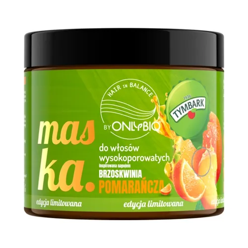 OnlyBio Hair Balance, Maska do włosów wysokoporowatych (różne zapachy) - 4