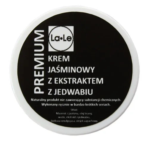 La-Le Premium, Krem jaśminowy do twarzy z ekstraktem z jedwabiu