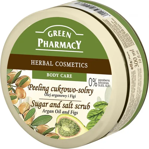 Green Pharmacy Peeling cukrowo - solny `Olej arganowy i figi` - 2