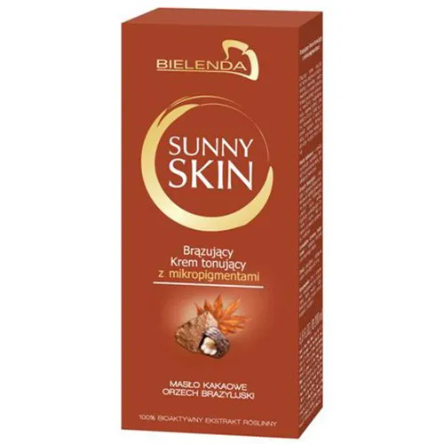 Bielenda Sunny Skin, Brązujący krem tonujący z mikropigmentami