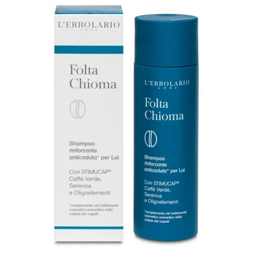 L'Erbolario Folta Chioma, Shampoo Rinforzante (Wzmacniający szampon dla mężczyzn przeciw wypadaniu włosów)