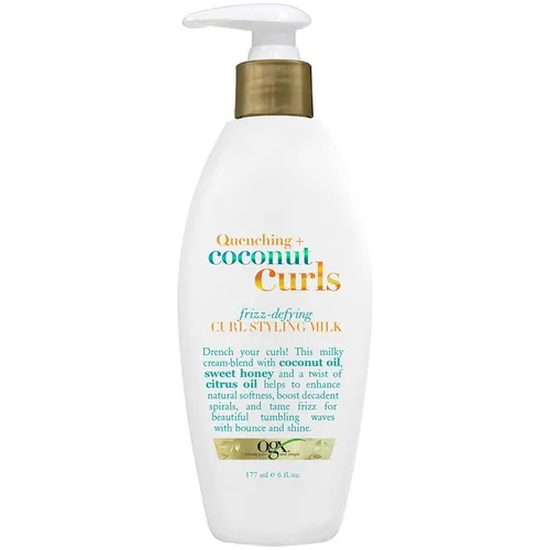 Organix Quenching + Coconut Curls, Hair Milk (Mleczko do włosów kręconych)