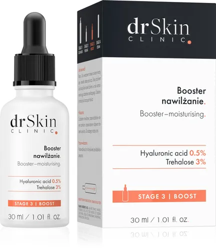 Dr Skin Clinic Booster nawilżanie z kwasem hialuronowym 0,5% i trehalozą 3%