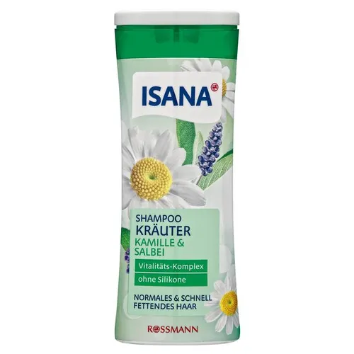 Isana Kräuter Kamille & Salbei Shampoo [Herbal Chamomile & Sage] (Szampon do włosów normalnych i szybko przetłuszczajacych się) - 3