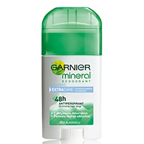 Garnier Mineral Deodorant, Extra Care Stick (Dezodorant mineralny w sztyfcie)