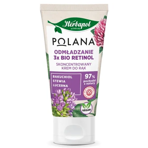 Polana Skoncentrowany krem do rąk `Odmładzanie 3 x bio retinol`
