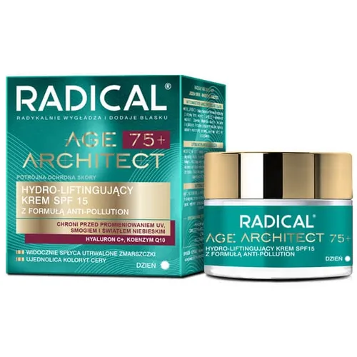 Radical Age Architect 75+, Hydro-liftingujący krem z formułą anti-pollution SPF 15