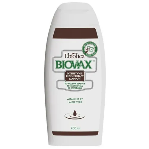 L'biotica Biovax Intensywnie regenerujący szampon do włosów słabych ze skłonnością do wypadania