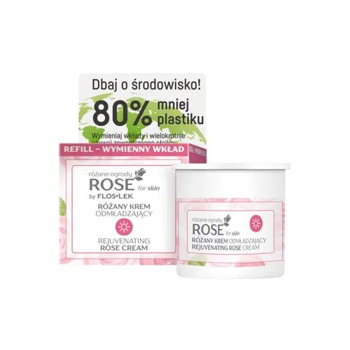 Floslek Różane Ogrody Rose for Skin, Różany krem odmładzający na dzień - 2