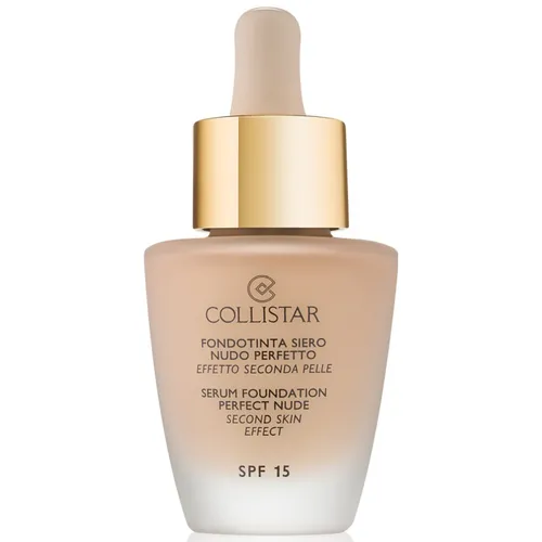 Collistar Serum Foundation Perfect Nude SPF 15 (Podkład w formie serum  'Efekt drugiej skóry')