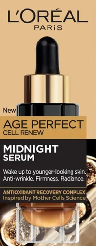L'Oreal Paris Age Perfect Cell Renew, Midnight Serum (Serum odmładzające)